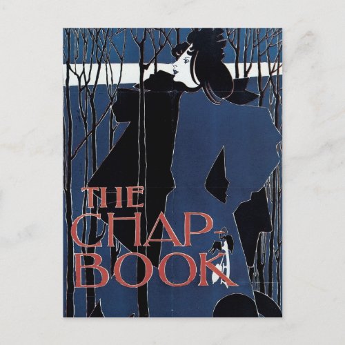 The Chap_Book  Blue Lady Postcard