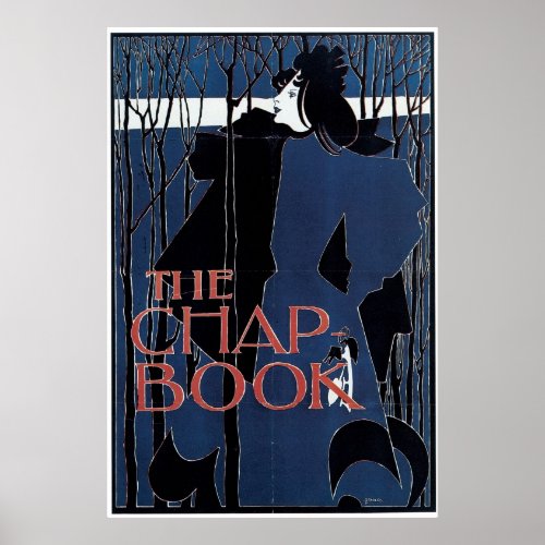 The Chap_Book  Blue Lady Poster