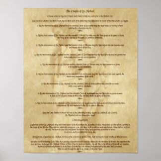 The Chaplet of St. Michael Poster