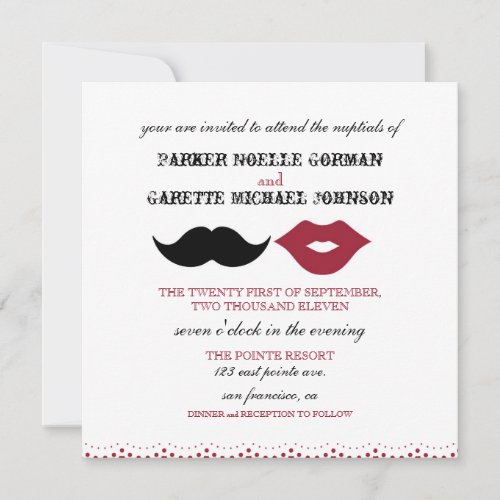 THE CHAPLIN - BARCELONA CUSTOM INVITES