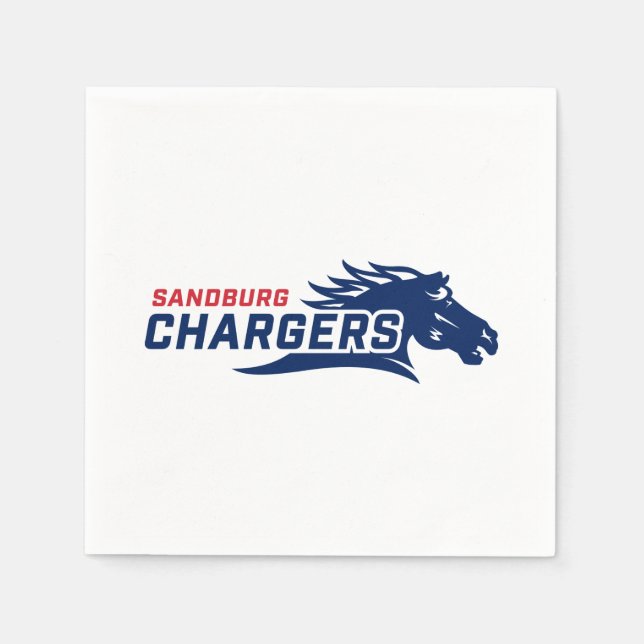 The Charger Spirit Napkins (Front)