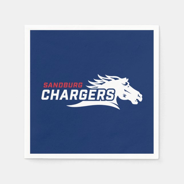 The Charger Spirit Napkins (Front)