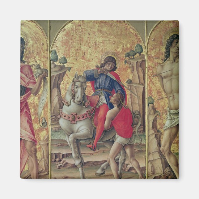 The Charity of St. Martin Magnet (Front)