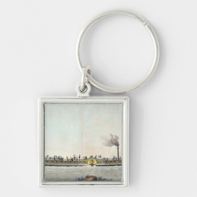 The Charles-Philippe, the first steamboat Keychain (Front)