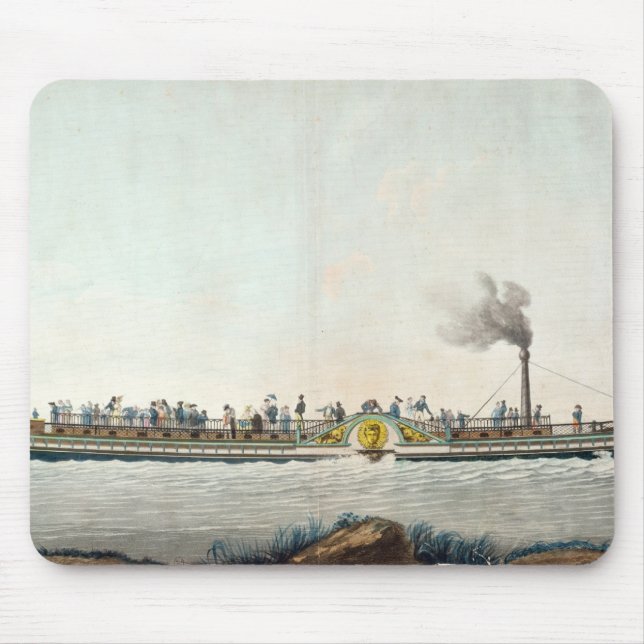 The Charles-Philippe, the first steamboat Mouse Pad (Front)