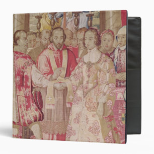 The Charles V Tapestry 3 Ring Binder