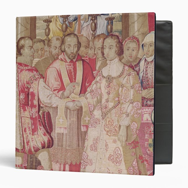 The Charles V Tapestry 3 Ring Binder (Front/Inside)