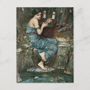 The Charmer by John William Waterhouse Postcard