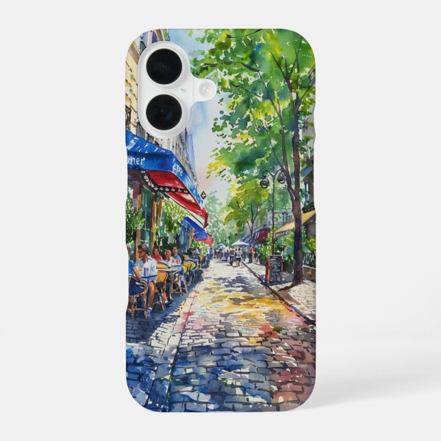 The Charming Cafe Iphone Case (Back)