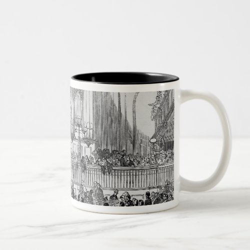 The Chartist Convention at Fitzroy Square Two_Tone Coffee Mug