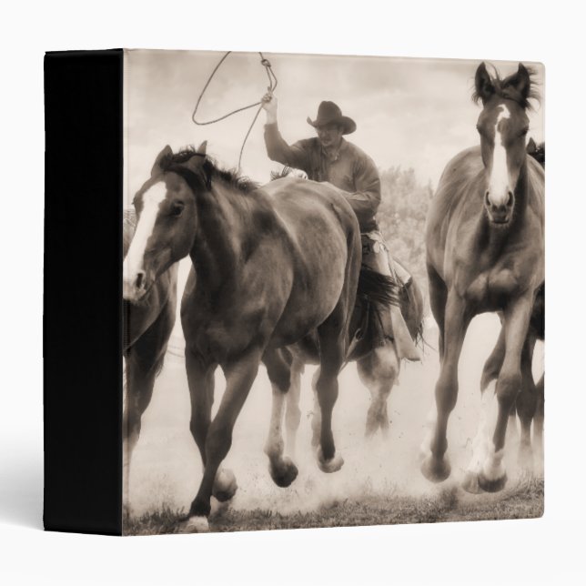 The Chase I 3 Ring Binder (Front/Spine)