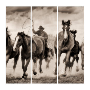The Chase I Triptych