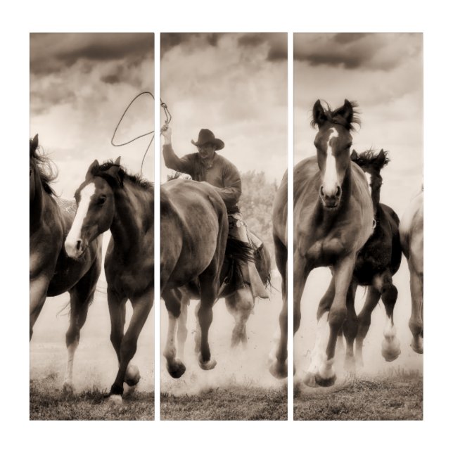 The Chase I Triptych (Front)