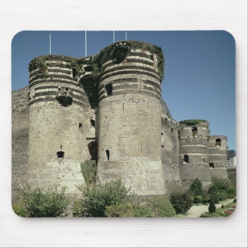 The Chateau dAngers completed 1238 Mouse Pad