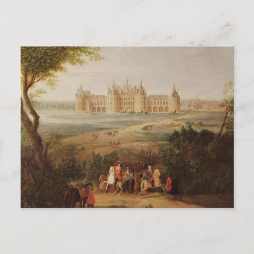 The Chateau de Chambord 1722 Postcard