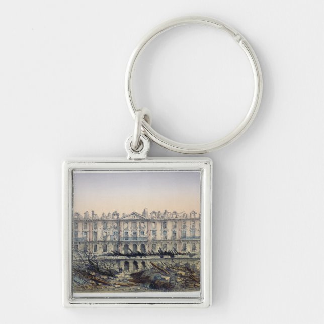 The Chateau de Meudon Bombarded Keychain (Front)