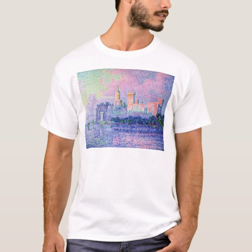 The Chateau des Papes Avignon 1900 T_Shirt