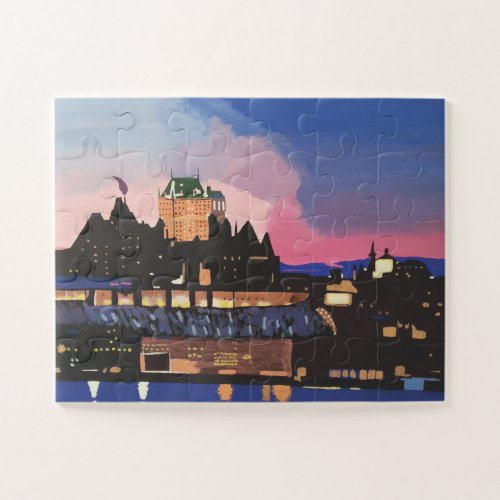 The Chteau Frontenac hotel Jigsaw Puzzle