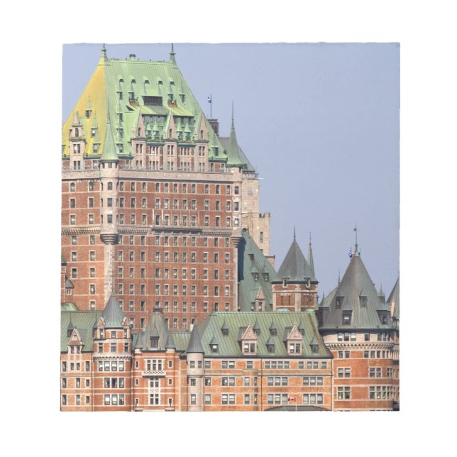 The Chateau Frontenac in Quebec City, Canada. Notepad (Front)
