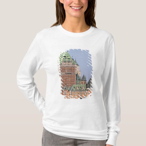 The Chateau Frontenac in Quebec City Canada T_Shirt
