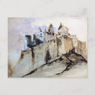 The Chateau of Vianden, 1871 Postcard