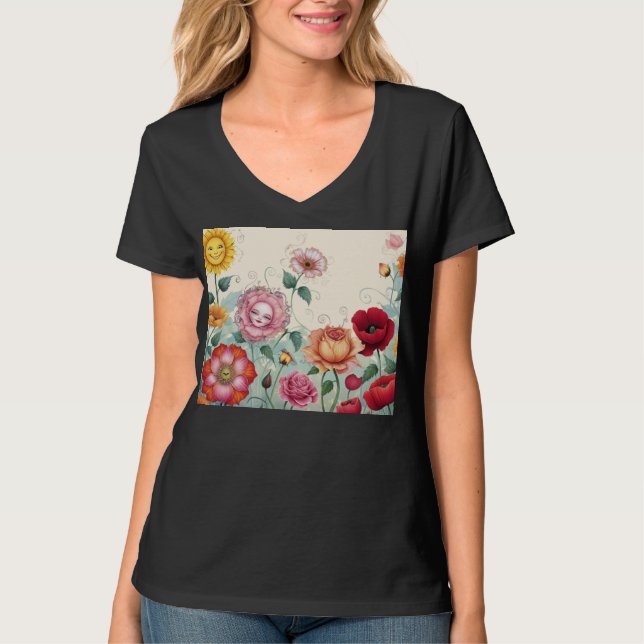 The Chattering Garden T-Shirt (Front)