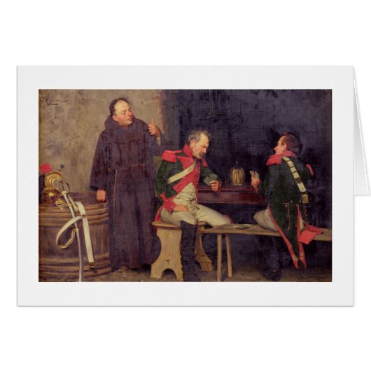 The Cheat (oil on canvas) (one of pair - See 19572 (Front Horizontal)