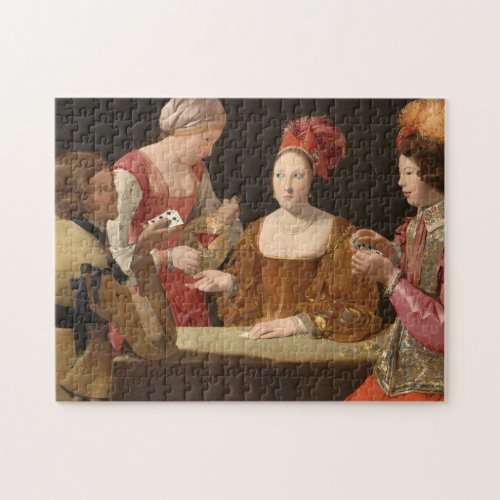 The Cheat with the Ace of Clubs La Tour Jigsaw Puzzle