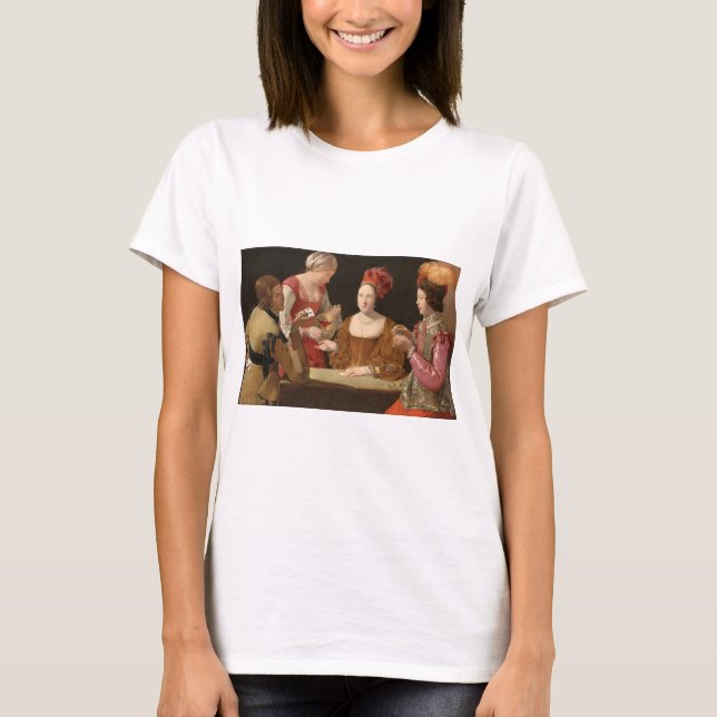 The Cheat with the Ace of Clubs, La Tour T-Shirt (Front)
