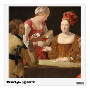 The Cheat with the Ace of Clubs, La Tour Wall Decal