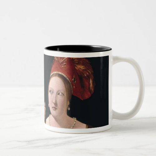 The Cheat with the Ace of Diamonds Two_Tone Coffee Mug