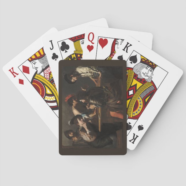 The Cheats, Mercenary Soldiers Playing Cards (Back)