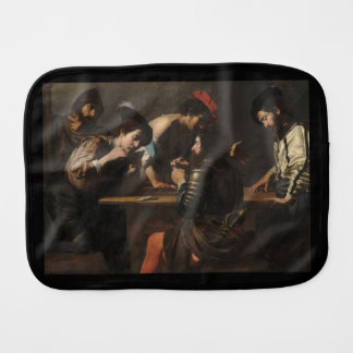 The Cheats, Mercenary Soldiers Playing Cards Baby Burp Cloth