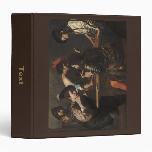 The Cheats Soldiers Playing Cards and Dice 3 Ring Binder