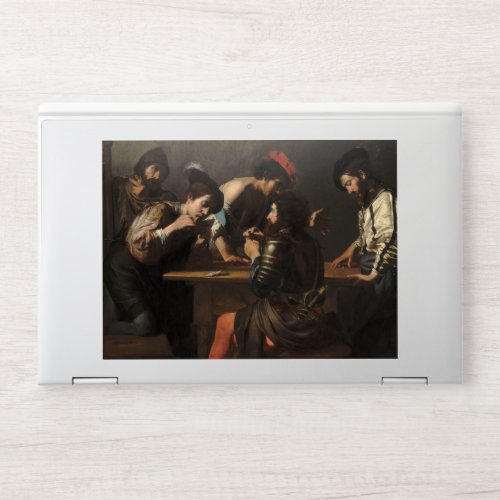 The Cheats Soldiers Playing Cards and Dice HP Laptop Skin