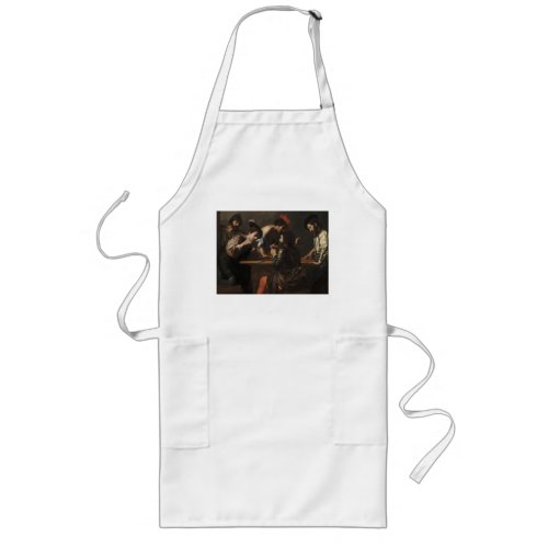 The Cheats Soldiers Playing Cards and Dice Long Apron