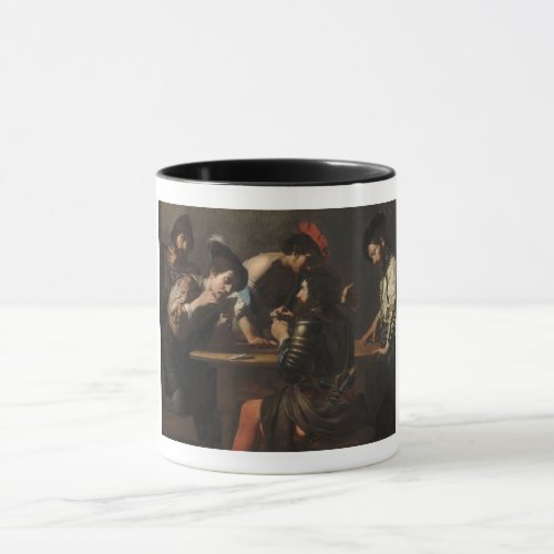 The Cheats Soldiers Playing Cards and Dice Mug