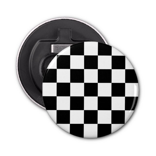 The Checker Flag Bottle Opener (Front)