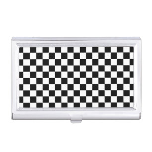The Checker Flag Business Card Holder