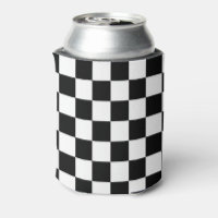 Can Cooler w/Checkered Flag 16oz.