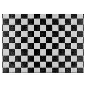 The Checker Flag Cutting Board