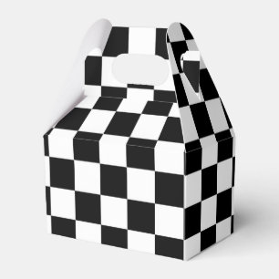 The Checker Flag Favor Boxes