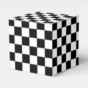 The Checker Flag Favor Boxes