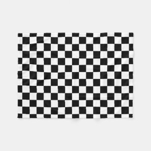 The Checker Flag Fleece Blanket