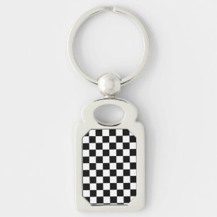 The Checker Flag Keychain