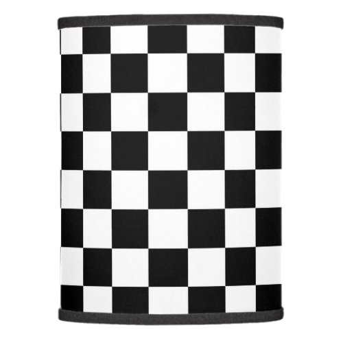 The Checker Flag Lamp Shade