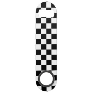 The Checker Flag Speed Bottle Opener
