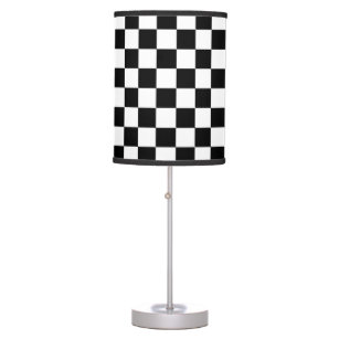 The Checker Flag Table Lamp