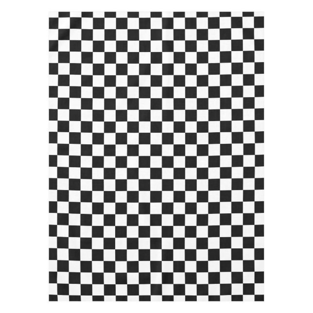 The Checker Flag Tablecloth (Front)