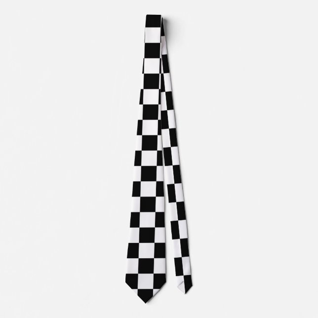 The Checker Flag Tie (Front)